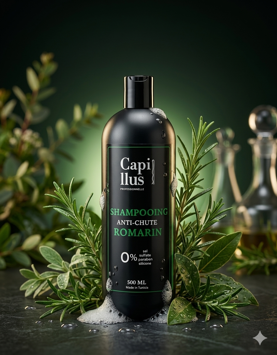 Shampoing antichute romarin
